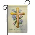 Patio Trasero G135428-BO Ash Wednesday Religious Faith Double-Sided Decorative Garden Flag, Multi Color PA3912091